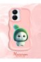 Vivo Y16 Compatible Case Camera Protector Pink Silicone Couple Phone Case Cute Pattern - 2
