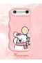 Tecno Spark Slim Compatible Case Camera Protector Pink Silicone Couple Phone Case Cat Pattern - 2