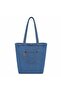 Women's Denim Shoulder Bag - 2