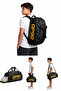 Liquid-Proof Backpack Shoulder Bag with Cold Holder and Shoe Compartment Children's Sports Bag - 6
