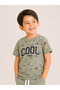 Boys’ Pajama Set – “COOL” Printed Tee & Shorts Set - 3