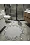 Wicker, Jute, Kilim, Doormat, Kitchen Rug, Bathroom Mat, Carpet, Floor Mat, 4-Piece Set for Apartment