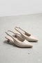 Women's Pointed Toe Patent Leather Daily Orthopedic Sole Short Heeled Shoes - 4