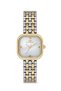Yellow and Silver Steel Cord Women's Wristwatch Fl40178A-D 3 Atm Water Resistant 2 Year Warranty - 4