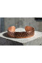 Copper Triangle Geometric Pattern Adjustable Cuff Bracelet |   New Series - 3