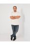 Men's Large Size V-Neck Short Sleeve T-Shirt / 100% Cotton Kagi Fabric - 3