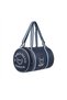 Roller Luggage Bag Hand and Shoulder Bag Travel Bag – Blue Unisex Faux Leather Sportswear Sport Bag - 2