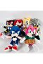Set of 6 Plush Toys 35cm Sonic Shadow - 2