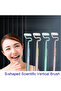 Green S-shaped Vertical Toothbrush Interdental Brush for Adults Special-shaped Soft-haired Tongue Cl - 2