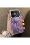 Tecno Pova 6 Compatible Silicone Edge Hard Back Case Couple Phone Case Butterfly Pattern - 3