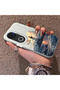 Vivo V50 Compatible Silicone Edge Hard Back Case Couple Phone Case Tower Patterned - 2