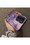 Samsung Galaxy S23 Compatible Silicone Edge Hard Back Case Couple Phone Case Butterfly Pattern - 4