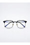 Nova Square Rectangular 55 Ekartman Metal Transparent Women Men Unisex Blue Light Protection Screen Glasses Eyewear - 3