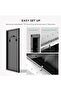 ECOFLOW 2PCS 100W Rigid Solar Panel with High Efficiency Solar Modules, IP68 Waterproofing 20.3V(Vmp17.1V) 6.3A (Imp5.9A) - 3