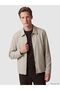Southblue Beige Regular Fit Shirt Collar Men's Jacket