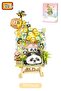 Creative Series Led Panda and Bee Easel Figure 751 Piece Block Toy Decorative Construction Set -13