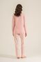 Most Wonderful Time of the Year Women's Pink Long Sleeve Pajama Set Pc9269-S-V2 - 4