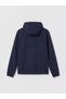 Xside Navy Blue Regular Fit Hooded Men's Jacket - 6