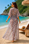 Women's Digital Print Detailed Beach Dress - 2