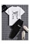 Summer Collection New Arrival T-Shirt & Shorts Set Printed Pattern Lightweight & Cool Fabric for All-Day Comfort