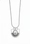 Modern Design Women's Necklace with Steel Pearl Detail - Stylish and Timeless Style - 6