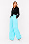 Azure Breeze Elastic Waist Adjustable Leg Pants - 3