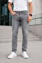 Men's Smoked Slim Fit Lycra Jean Trousers