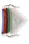 Hand Knitted Bandana Summer Perforated Hair Bandana Beach Compatible Powder Pink - 4