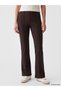 Lcwaikiki Classic Brown High Waist Spanish Flare Women's Pants - 2