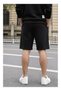 2-Piece Shorts Men's (Black-Grey) Basic Summer Shorts Set - Available in Black and Grey - Comfortable Fit Above the Knee - 4