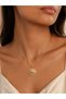316L Steel Gold Color Zircon Stone Jaguar Model Women's Necklace - 2
