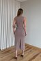 Mink Draped Slit Dress - 4114 - 7