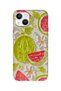 iPhone 14 Plus Compatible Printed Transparent Phone Case |   Collection: Pastelbloom Soft Series