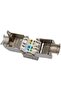 Keystone Module Jacks - CAT6A Shielded Keystone Jack RJ45 Cat 6A Ethernet Module 10 Gbit with Shielded Metal (12PCS) - 2