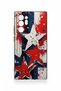 Samsung Note 20 Ultra Compatible Star Flag Patterned Silicone Case - 3
