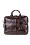 Mocha Croco Genuine Leather 13-14 Inch Macbook/Laptop Bag - 6