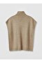 Lcw Comfort Brown Turtleneck Patterned Women's Knitwear Sweater - 6