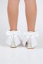 Shimmery and Bow-Knot Girls' Heeled Shoes, Evening Shoes, New Season, Sparkly - 2