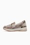 Women's Leather Casual Loafer Shoes 26Y D26Ya-3240 Beige - 2