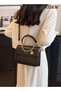 Women's Fashion Shoulder Bag, Leather Crossbody Bag for Women, Large Capacity, Black - 7