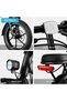 W2A Folding Electric bike with 350W High Speed Motor, 36V 8AH Battery, 40 KM/H Speed, 35 KM Range, Dual Disk Brakes, Carbon Alloy Frame and 16 Inches Tires - 8