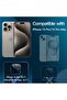 Camera Lens Protector for iPhone 15 Pro/15 Pro Max, 9H Tempered Glass, Anti-Scratch, HD Clear - 2