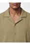 قميص رجالي من NEVAVM بتصميم Regular Fit Krinkle - 4