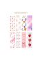 8-Piece Bookmark Set-3, 4X14Cm, Laminated Coating for Water and Moisture Protection.