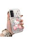 Samsung Galaxy A25 Compatible Hard Acrylic Back Silicone Edge Lens Protection Case