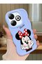 Infinix Smart 8 Compatible Case Camera Protector Blue Silicone Couple Phone Case Cute Pattern