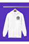 Soda Stereo Printed Cotton Long Sleeved 3-Yarn Hooded Rock Sweatshirt - 2