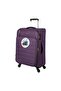 24 inches Soft Trolley, 4 Wheels, Assorted, MS1567