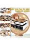 Mini Dutch Pancake Baker Stainless Steel Uniform Heating Non Stick Coating 850W Mini Pancakes Maker for Restaurant - 8