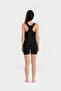 Women’s Athletic One-Piece Swimsuit with Contrast Piping - 2